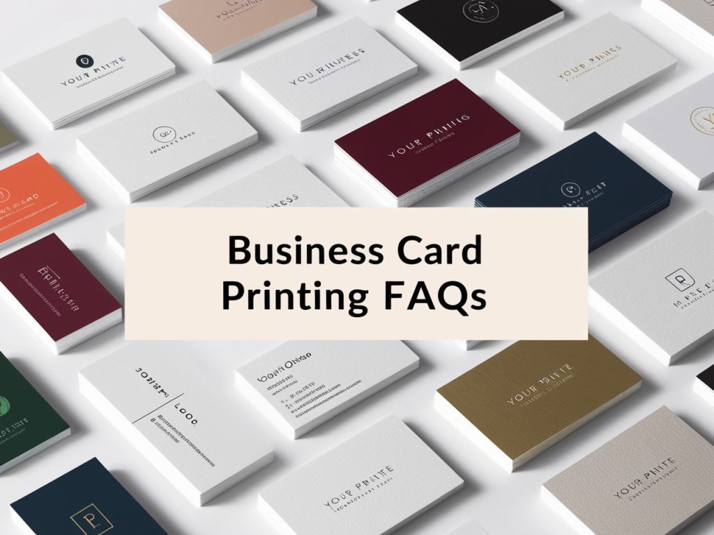 Business Card Printing FAQs