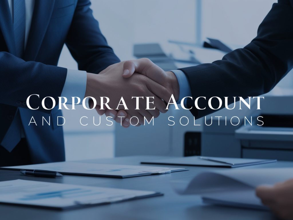 Corporate Printing Account