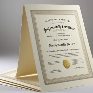 Custom Certificate Printing