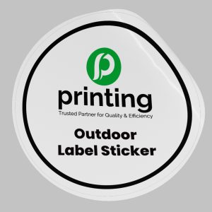 Custom Outdoor Label Stickers