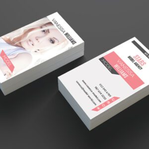 Artistic Watercolor Personal Business Card Template 1