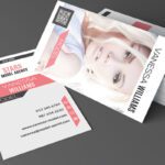 Artistic Watercolor Personal Business Card Template 2