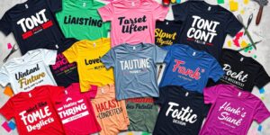 Best fonts for T-shirts