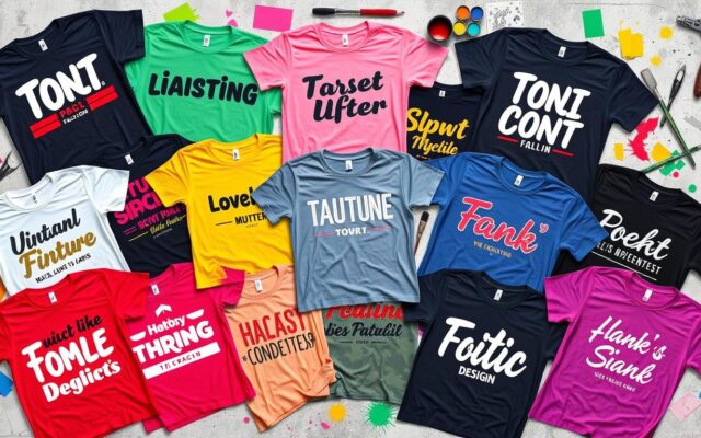 Best fonts for T-shirts