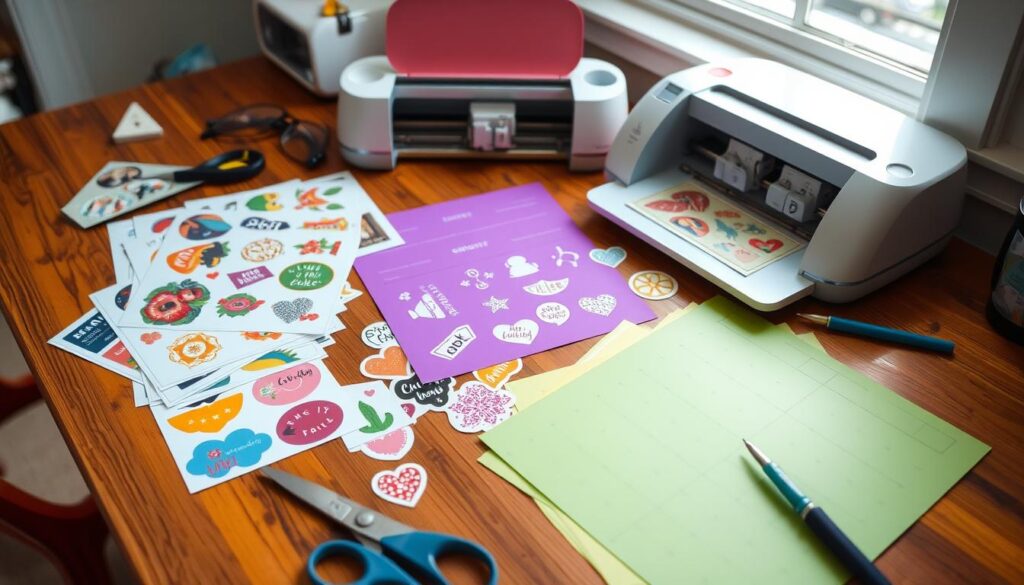 Cricut Cutting Stickers