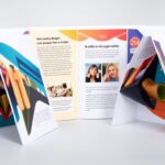 How to set up artwork for Saddle Stitched Brochure printing