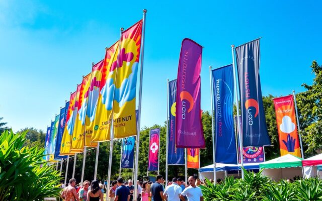 Maximising Visibility: Outdoor Banners for Events