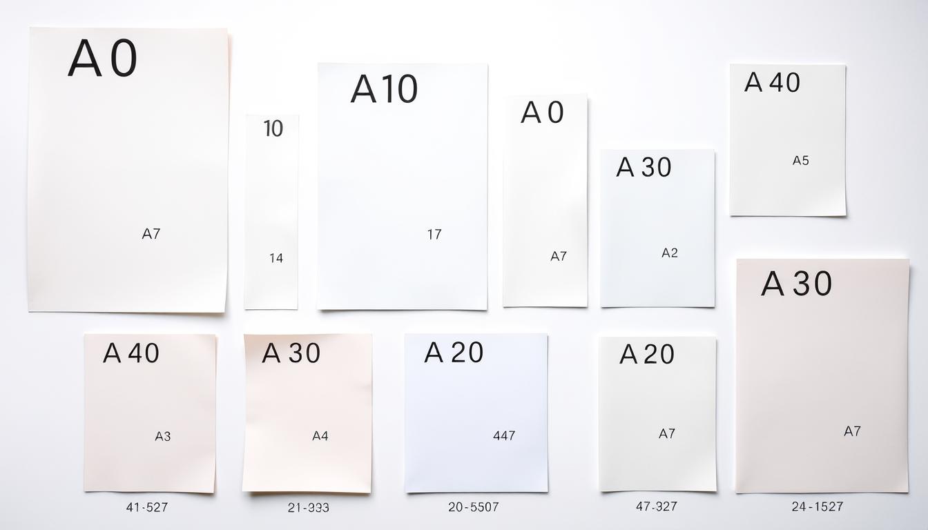 Paper Size Guide: From A0 to A7 Essentials