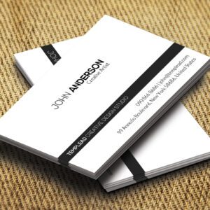 Artistic Flair Personal Business Card Template 1