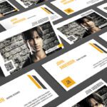 Bold Identity Personal Business Card Template 3