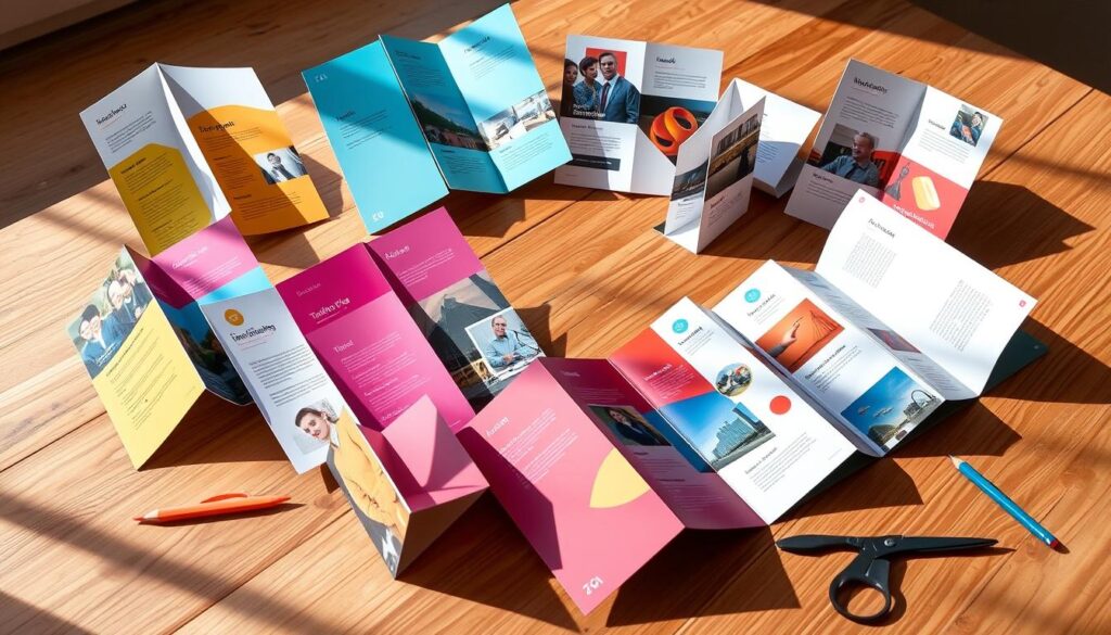 brochure fold design