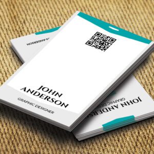 Classic Monochrome Personal Business Card Template 1