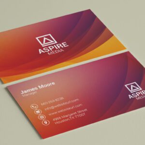 Executive Leader Business Card Template 1