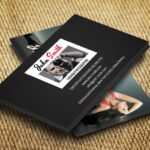 Fashion Photographer Business Card Template 1