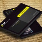 graphic artist business card template