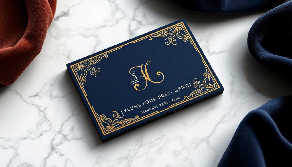 luxury business card design