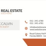 Luxury Real Estate Business Card Template 2