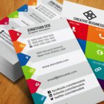 motion graphics designer business card template