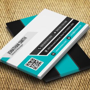 Precision Crafted Business Card Template 2