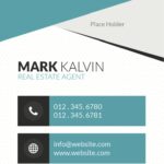 realty marketing specialist business card template