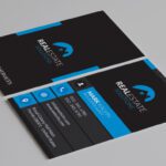 residential property consultant business card template