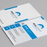 residential property consultant business card template