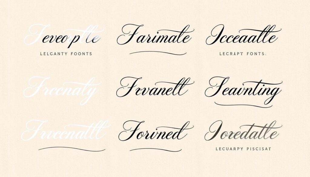 script fonts