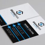 Strategic Icon Business Card Template 1