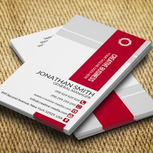 Understated Business Charm Card 1