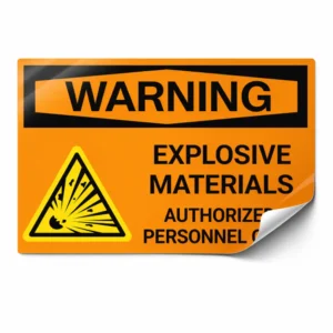 Permanent Vinyl Sticker