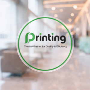 Transparent PET Sticker