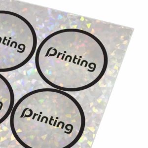 Chrome Hologram Sticker