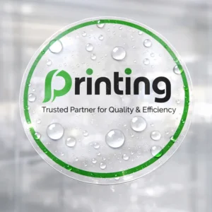 Waterproof PET Sticker  (Transparent)